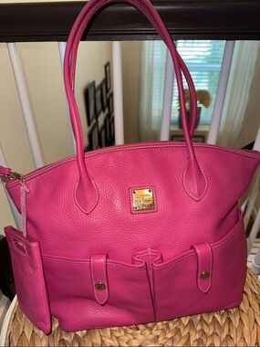 Dooney & Bourke Hot Pink Leather Bag